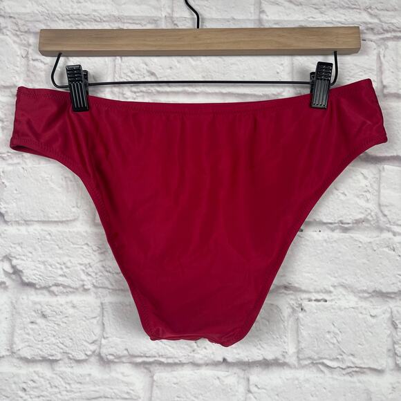 J5025 Red tankini swimwear two-piece set size 2XL - Picture 8 of 8